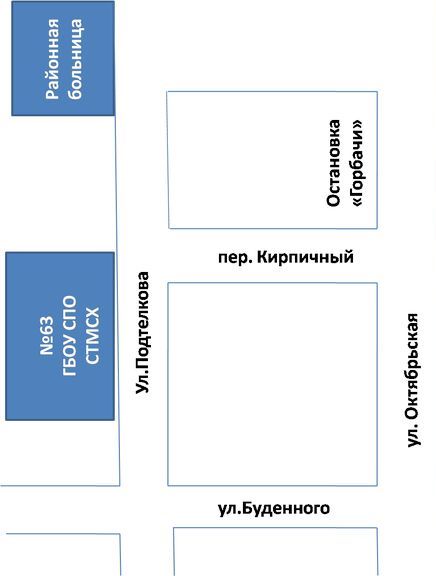 ГБОУ СПО «СТМСХ» схема проезда ГБОУ СПО «СТМСХ» схема проезда