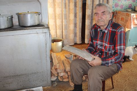 Н.А. Орлов – пенсионер, житель х. Мосты Трясиновского сельского поселения